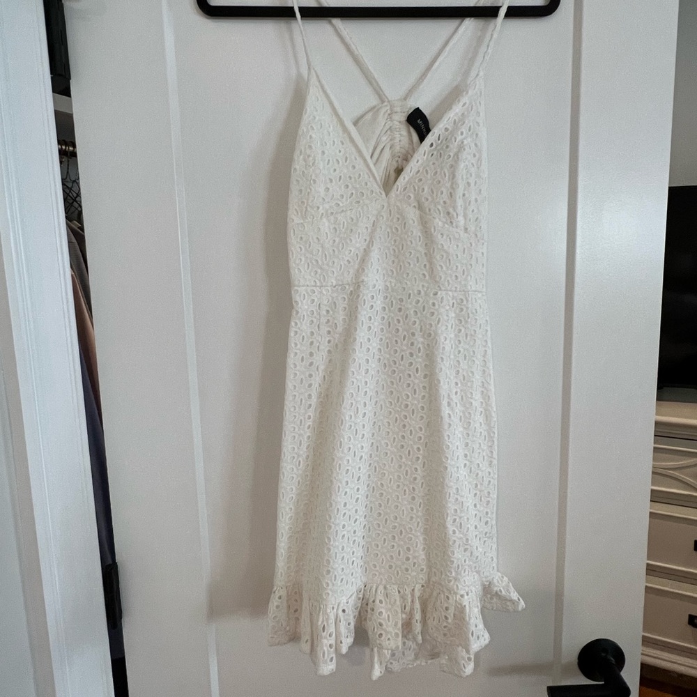 MINKPINK mini white dress